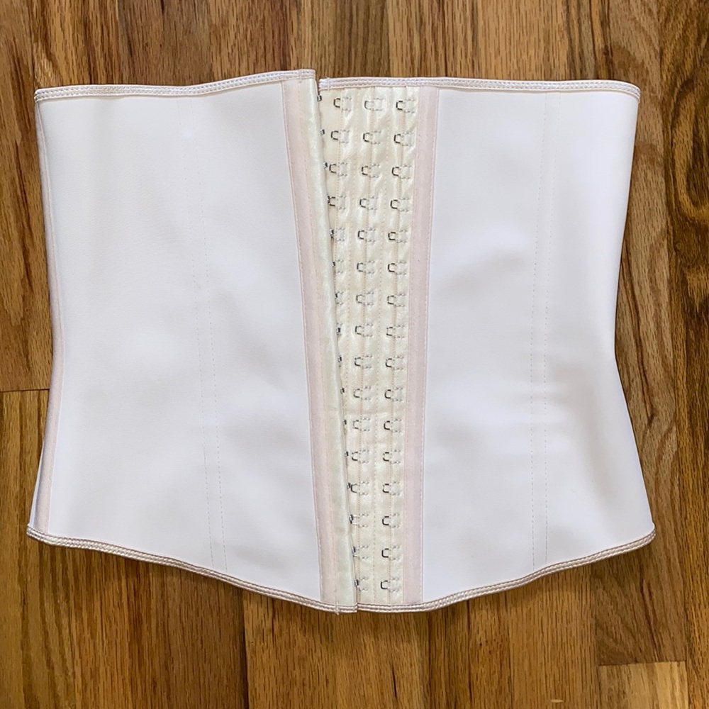 SHAPERX Long Torso Waist Trainer Corsets Latex